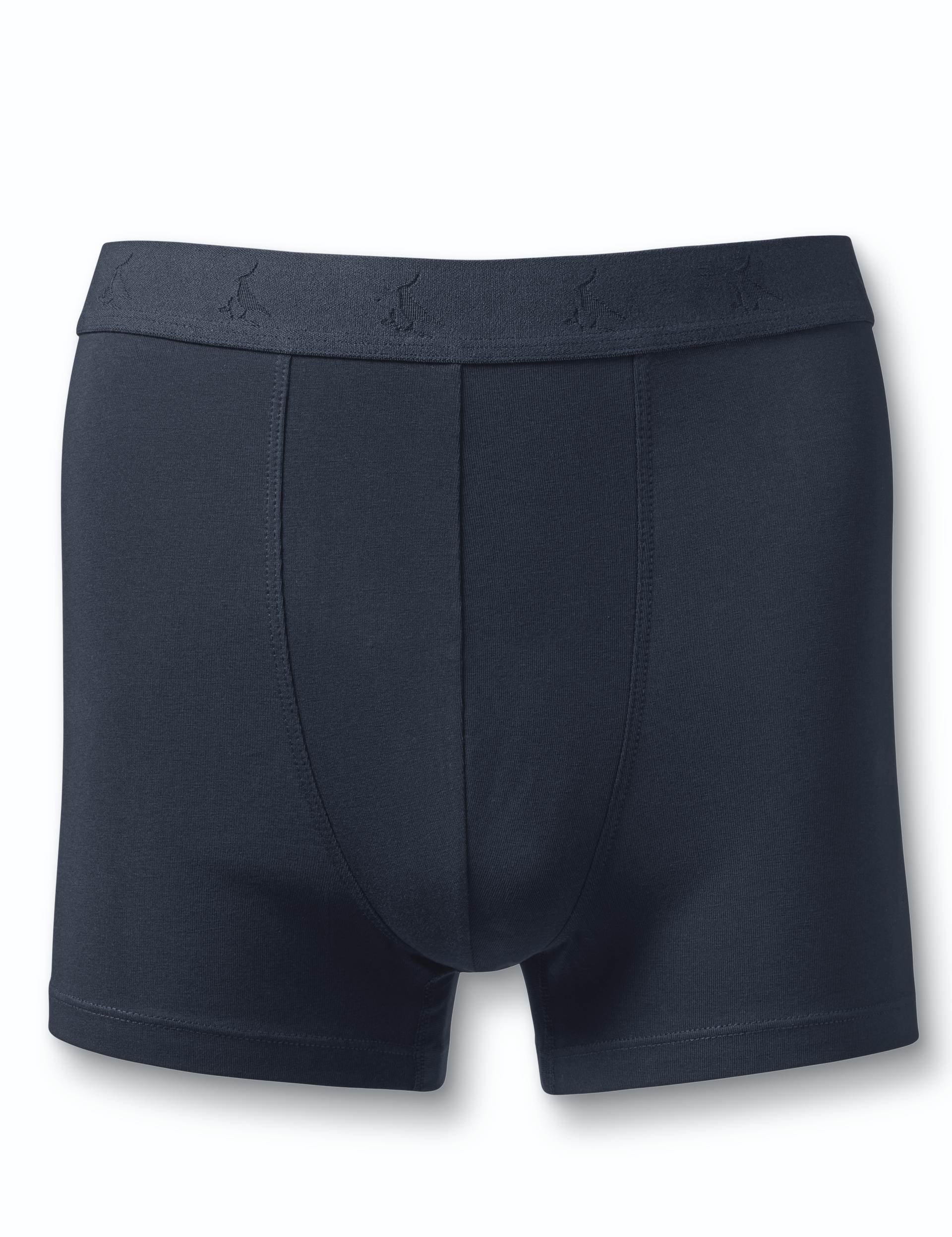 3 French blue cotton stretch jersey trunks multipack 2