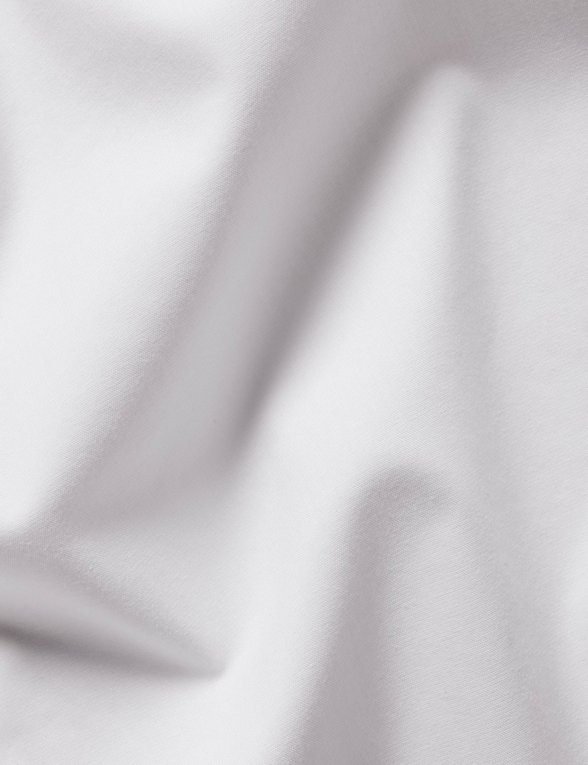 White non-iron stretch poplin cutaway slim fit shirt 6