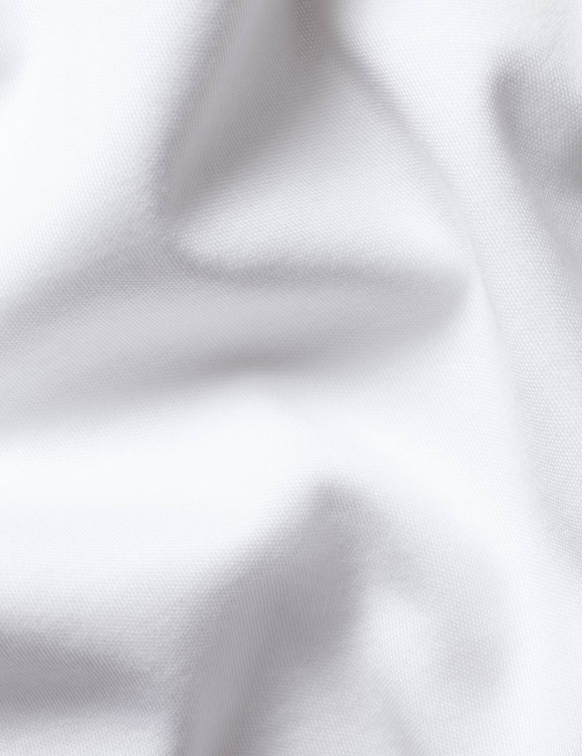 White short sleeve cotton polo 6