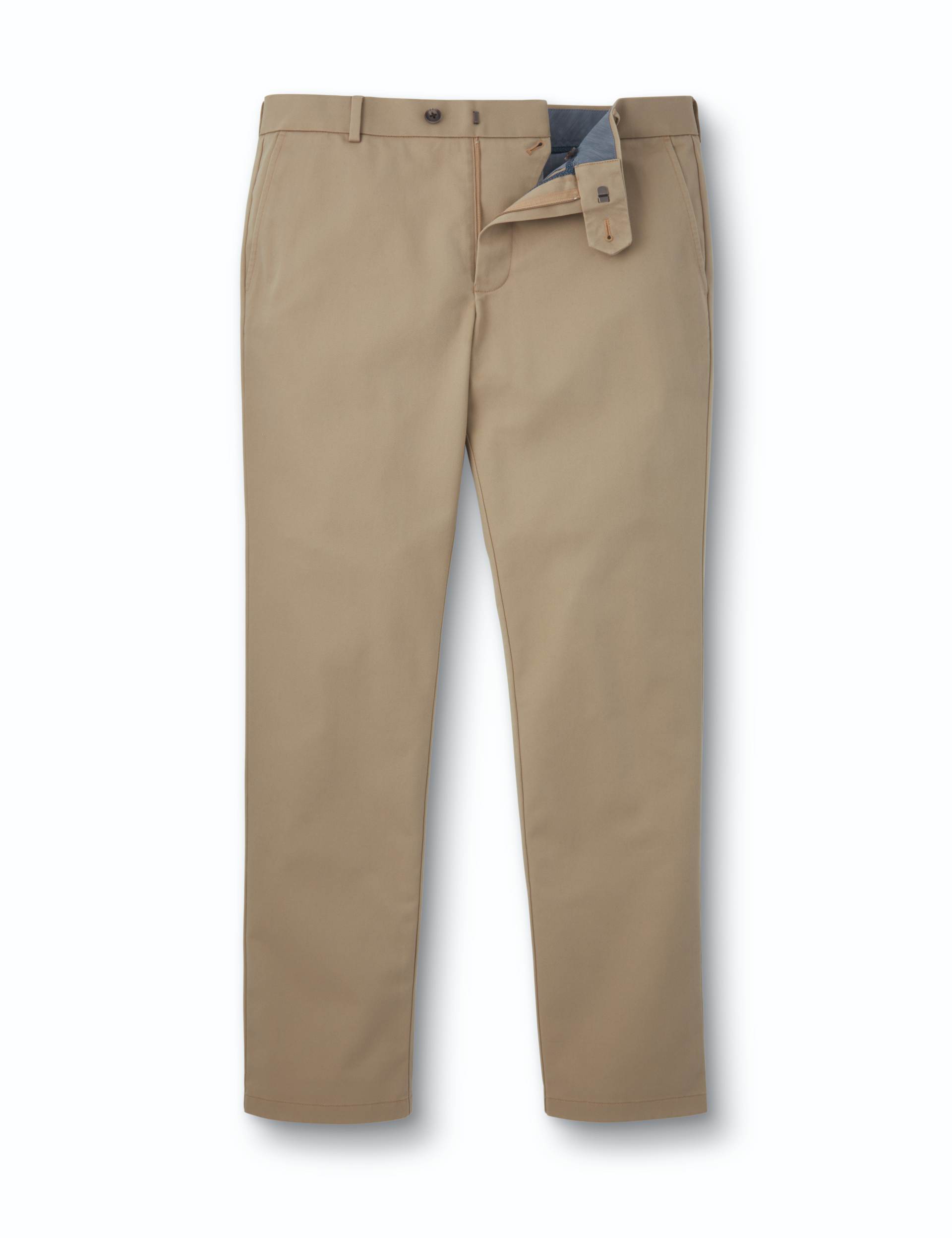 Taupe Slim Fit Ultimate non-iron Chino 5