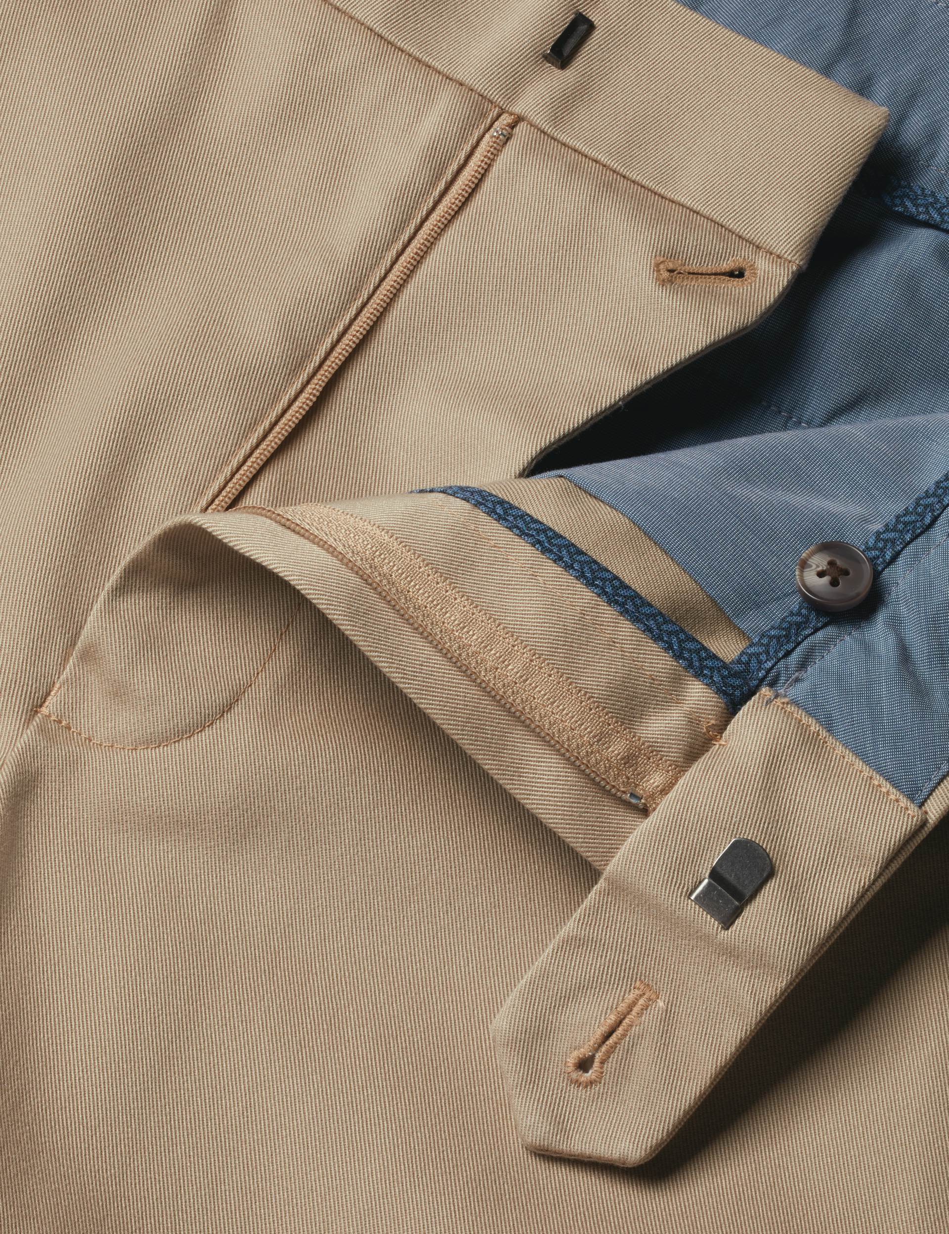 Taupe Slim Fit Ultimate non-iron Chino 6